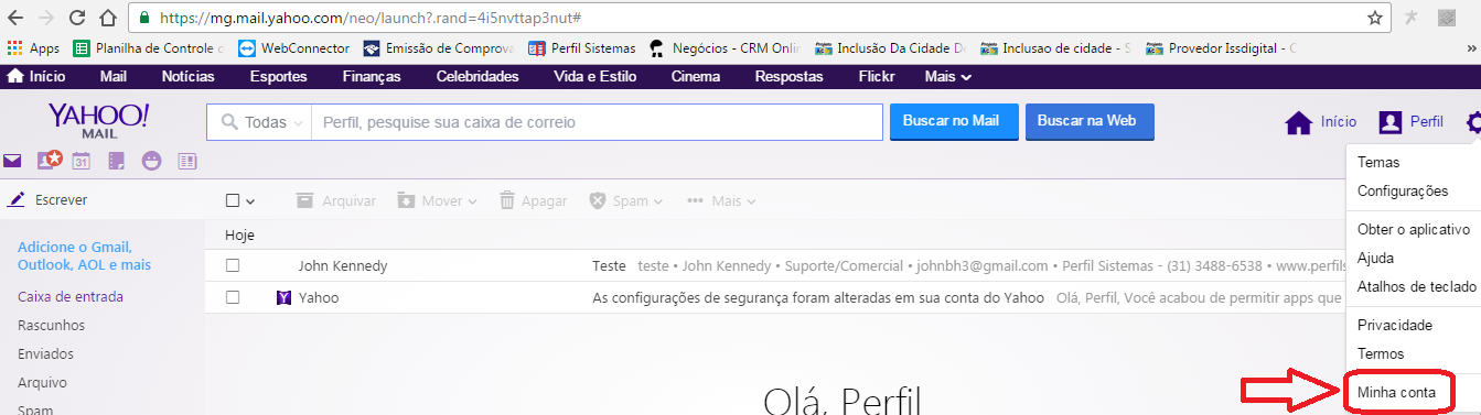 COMO ACESSAR E-MAIL YAHOO PASSO A PASSO 